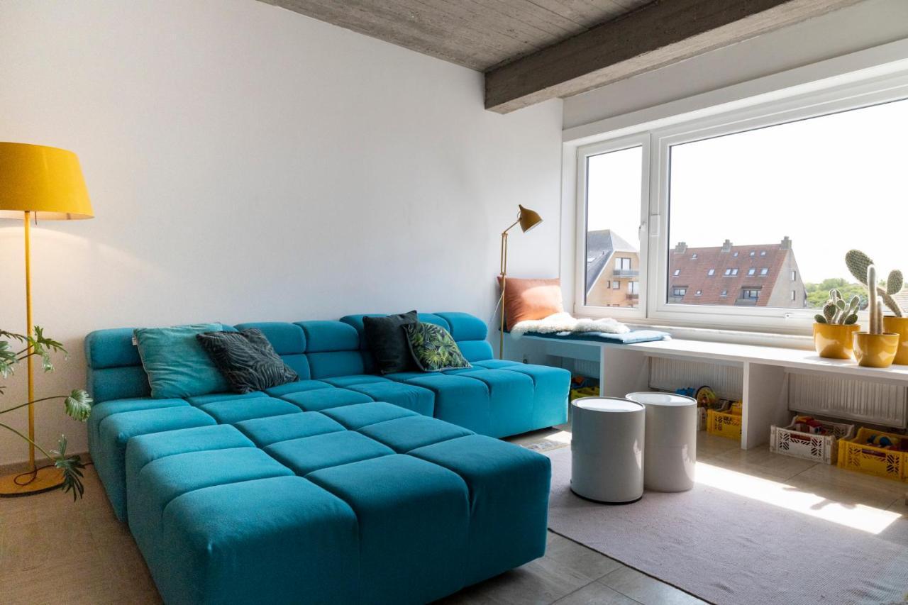 Spacious Family Flat Near The Beach Koksijde Exteriör bild